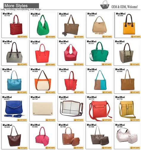 coach bag styles names.